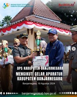 BPS Banjarnegara in Banjarnegara Regency ApparatusBPS in Banjarnegara Regency Apparatus Title