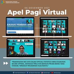 Apel Pagi Virtual 06 Desember 2021