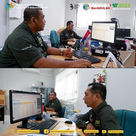 Diskusi Pembinaan Desa Cinta Statistik (Desa Cantik) Banjarnegara Tahun 2023