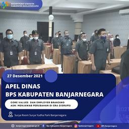 Apel Dinas BPS Kabupaten Banjarnegara 27 Desember 2021