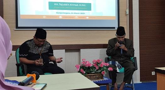 Pengajian Awal Ramadhan BPS Kab. Banjarnegara bersama KH. Wh. Tajuddin Ahmad. M.Pd.I