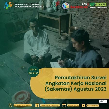 Pemutakhiran SAKERNAS Agustus 2023