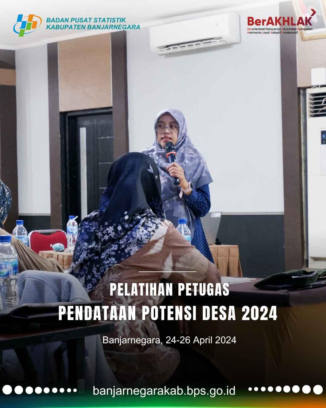 Pelatihan Petugas Potensi Desa 2024