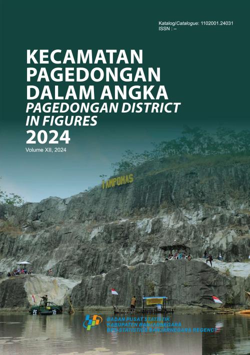 Pagedongan District in Figures 2024