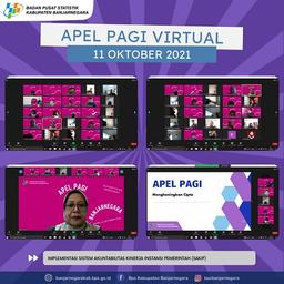 Apel Pagi Virtual 11 Oktober 2021