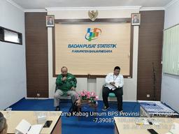 Kunjungan Dinas Kepala Bagian Umum BPS Provinsi Jawa Tengah