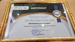 BPS Banjarnegara Wins Award as the 2nd Best Regional Balance Sheet Function and Analysis (Nerwilis)