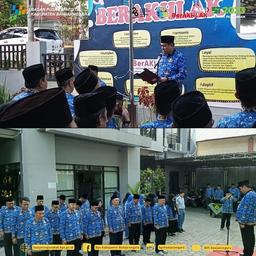 BPS Banjarnegara attended the Pancasila Sanctity Day Commemoration Ceremony in the Office Yard