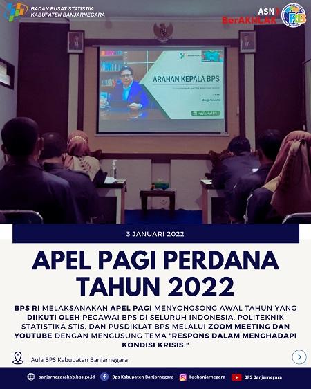 Apel Pagi Perdana Tahun 2022