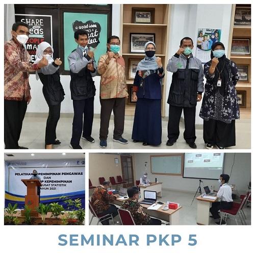 Seminar Akhir Pelatihan Kepemimpinan Pengawas (PKP) Angkatan 5 Tahun 2021