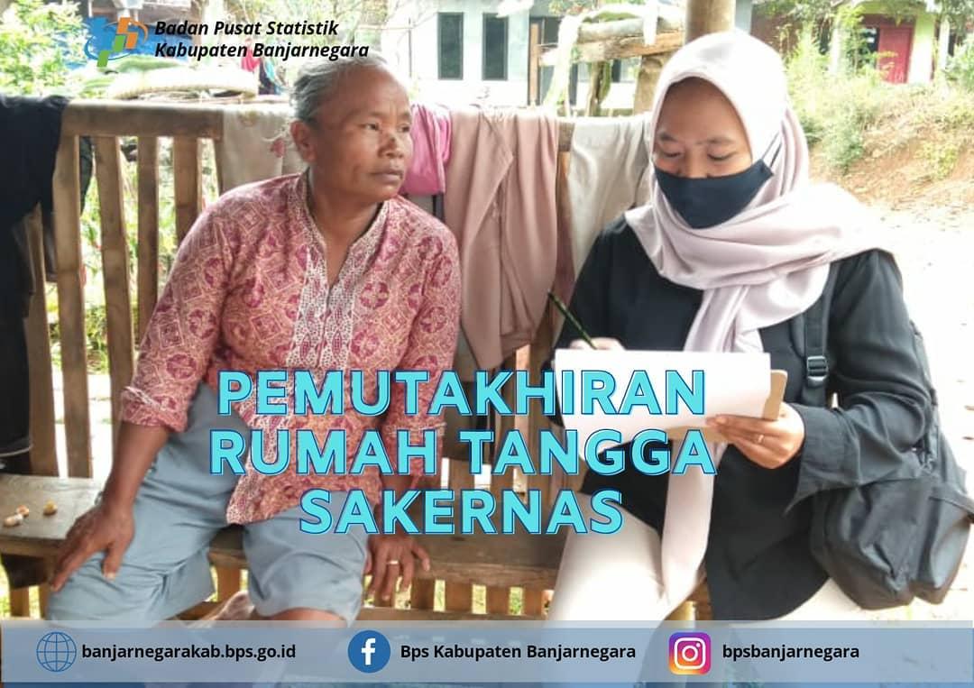 PEMUTAKHIRAN RUMAH TANGGA SAKERNAS FEBRUARI 2021