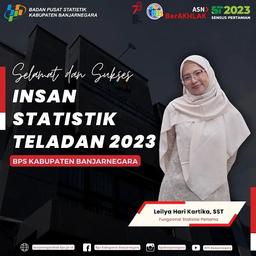 Insan Statistik Teladan BPS Kabupaten Banjarnegara 2023