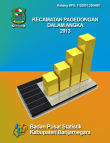 Kecamatan Pagedongan Dalam Angka 2013