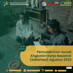 Pemutakhiran SAKERNAS Agustus 2023