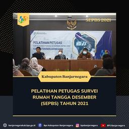 Pelatihan Petugas Survei Rumah Tangga Desember (SEPBS) 2021