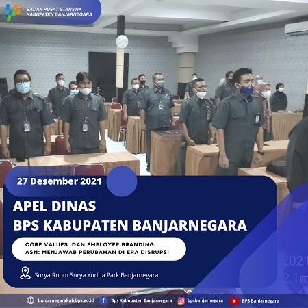 Apel Dinas BPS Kabupaten Banjarnegara 27 Desember 2021