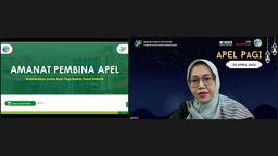 Monday (25/04) All Banjarnegara Regency BPS Employees Conduct Virtual Morning Meeting