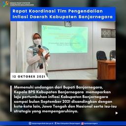 Banjarnegara Regency Regional Inflation Control Team Coordination Meeting