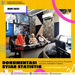 Broadcasting Statistics of HSN 2021 with Banjarnegara Voices