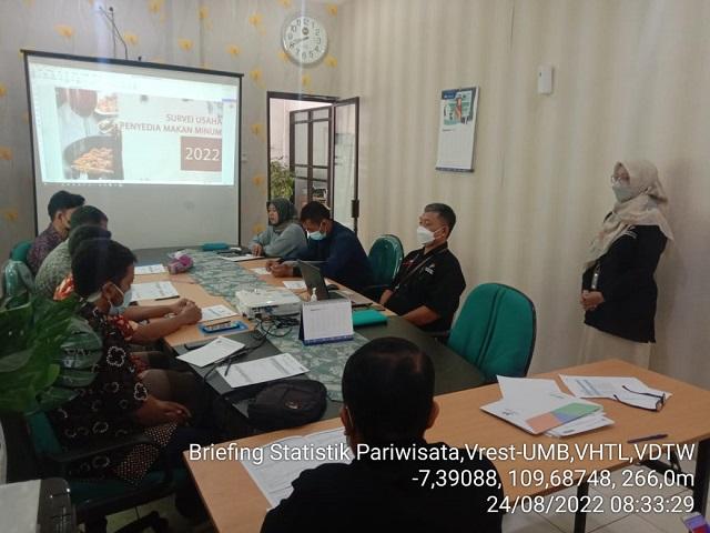 Briefing Statistik Pariwisata, VREST-UMB, VHTL, DAN VDTW