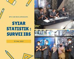 SYIAR STATISTIK : SURVEI INDUSTRI  DI  RADIO BANJARNEGARA 104,4 FM