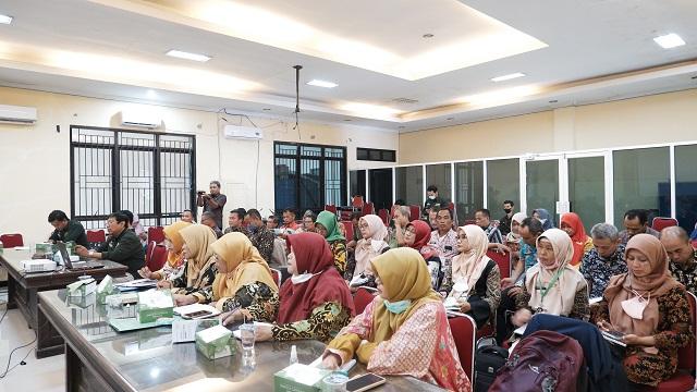 Briefing Petugas Luas Panen Setahun dan Evaluasi Laporan SP