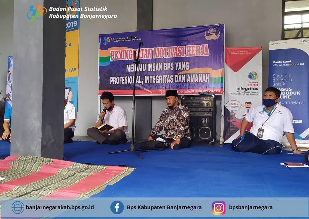 Pembinaan Rohani Pegawai BPS Kab. Banjarnegara 2021