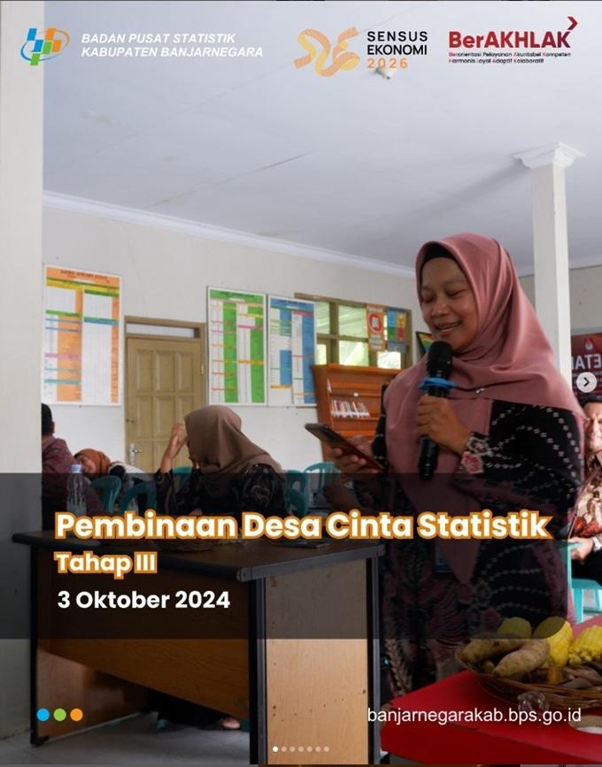 Pembinaan Desa Cinta Statistik Tahap III 2024