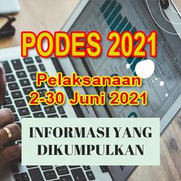 Mengenal Pendataan Podes 2021 Yang Akan Dilaksanan Di Bulan Juni 2021