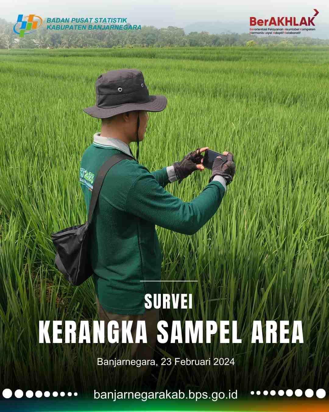 Survei Kerangka Sampel Area sedang Berlangsung