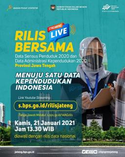 RILIS BERSAMA BPS & KEMENDAGRI