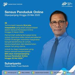 SP Online 2020 Diperpanjang