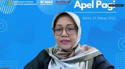 Apel Pagi Virtual Membahas Mengenai "Strategi Nasional Pembangunan Statistik Indonesia (SNPSI)."