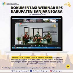 BPS Banjarnegara Regency Webinar