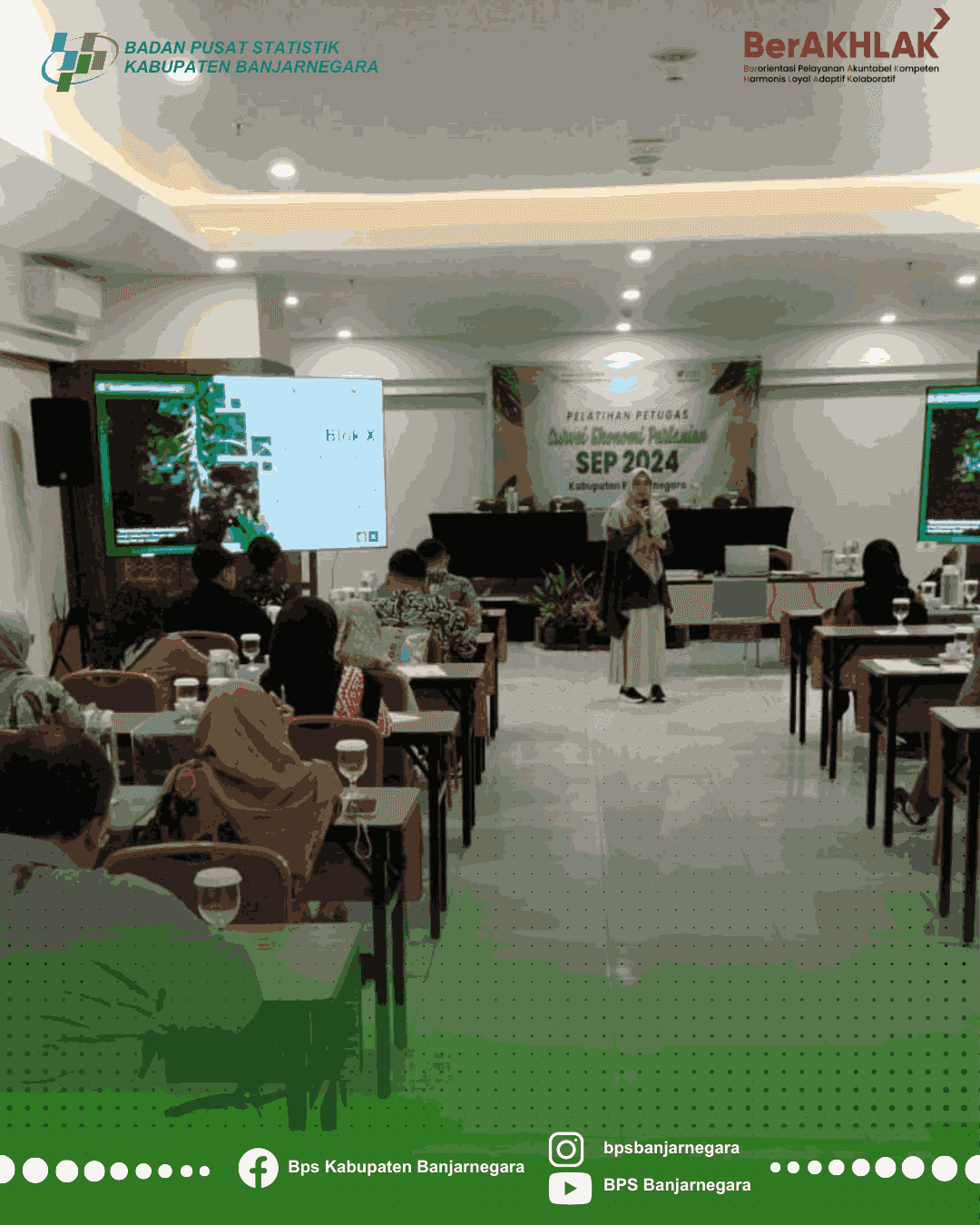 BPS of Banjarnegara Regency Holds Officer Training of SEP on 2024