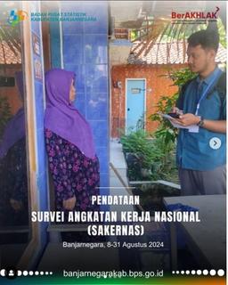 Pendataan Survei Angkatan Kerja Nasional (SAKERNAS) Agustus 2024