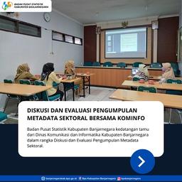 Diskusi dan Evaluasi Pengumpulan Metadata Sektoral Bersama KOMINFO