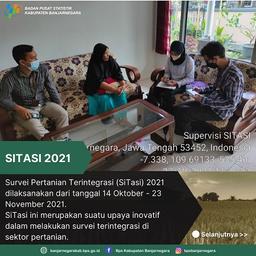 Integrated Agricultural Survey (SiTasi) BPS Banjarnegara Regency 2021