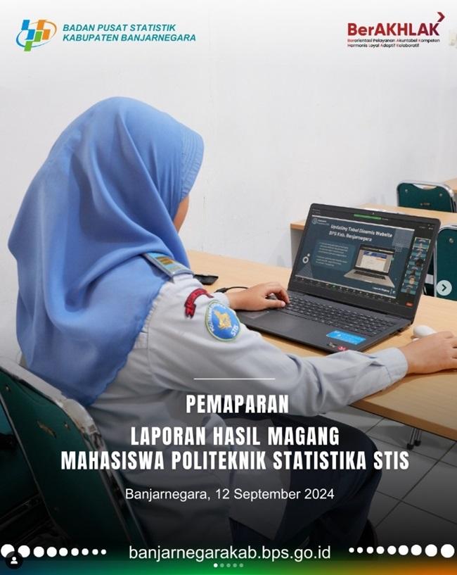 Pemaparan Laporan Hasil Magang Mahasiswa Politeknik Statistika STIS