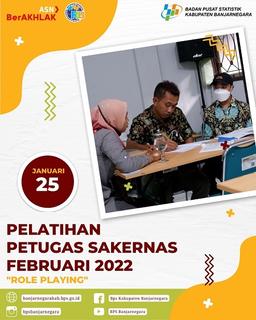 Pelatihan Petugas Survei Angkatan Kerja Februari 2022.